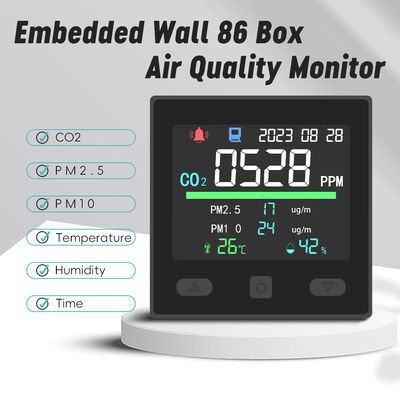 Un buon prezzo. CO2 IAQ Air Quality Monitor Sensore di temperatura Wifi 12V 2,8 pollici Display TFT in linea
