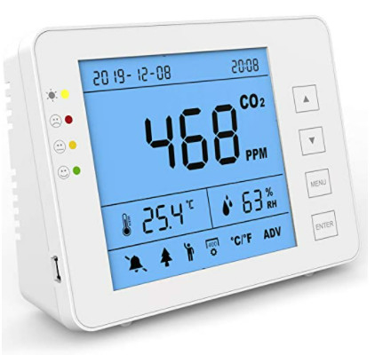 Un buon prezzo. 20 ppm Mettore interno di CO2 Data Logger Smart Home Air Quality Monitor in linea