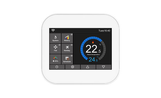Tuya Smart Termostato Unità Fan Coil Controller HVAC Condizionamento Centralizzato Riscaldamento Elettrico