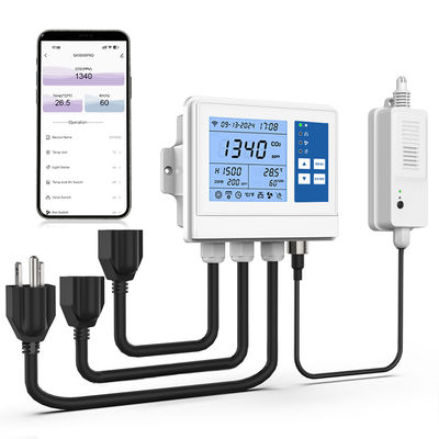 Un buon prezzo. Greenhouse CO2 Controller - WiF Enabled CO2 & Temp & Humidity 3-in-One Sensor in linea