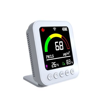 Un buon prezzo. All-in-One Handheld Air Quality Monitor TFZN-ZG - Formaldehyde/PM2.5/TVOC/Temp Humidity Tester in linea
