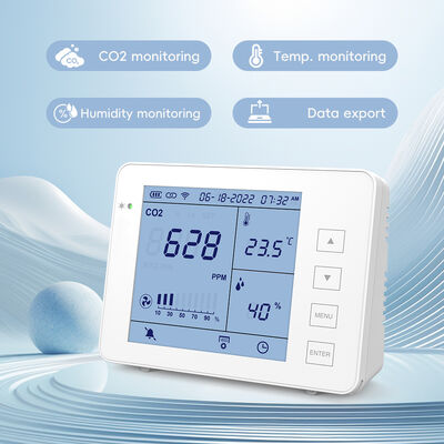 Un buon prezzo. Detettore di anidride carbonica ricaricabile sensore NDIR interno per un monitoraggio accurato dell'aria in linea