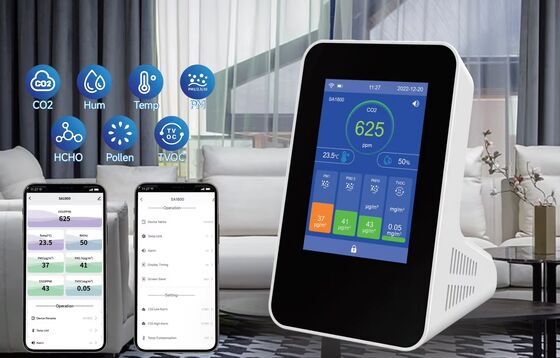 Un buon prezzo. Smart Air Quality Monitor, Real-Time TVOC Detector with Touchscreen in linea