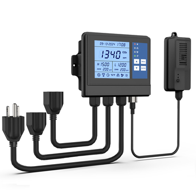 Temperatura di impianto di serra regolatore di CO2 regolatori ventilatore programmabile