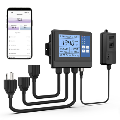 Good price GZAIR WIFI Controller climatico in serra Sensore di CO2 240VAC in linea
