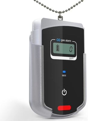 Alarme di monossido di carbonio portatile per autoveicoli Monitor CO 50 ppm resistente agli urti