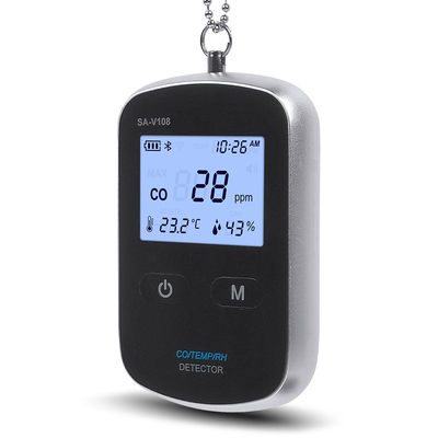 Display digitale per il rilevatore di monossido di carbonio portatile di 200 ppm di CO