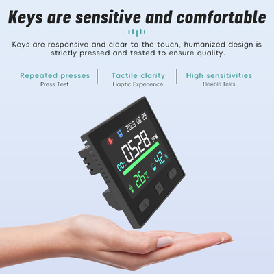 Good price 500g Detettore di CO2 interno intelligente Monitor della qualità dell'aria Montaggio a parete in linea