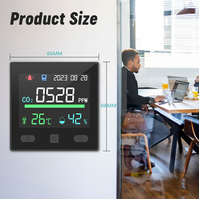 Good price 12V CO2 Indoor Meter Temperatura Umidità Wifi Air Quality Monitor in linea