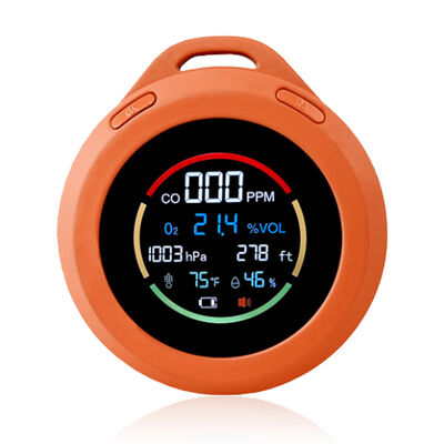Alarme portatili per il monossido di carbonio - analizzatore di ossigeno e pressione barometrica per la casa/auto/camper