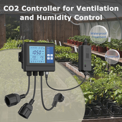 Good price 3000 ppm NDIR Controller climatico a serra Monitoraggio dell'anidride carbonica 120V in linea