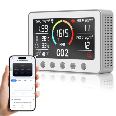 Good price Dispositivi di monitoraggio della qualità dell'aria 1PPB TVOC in linea