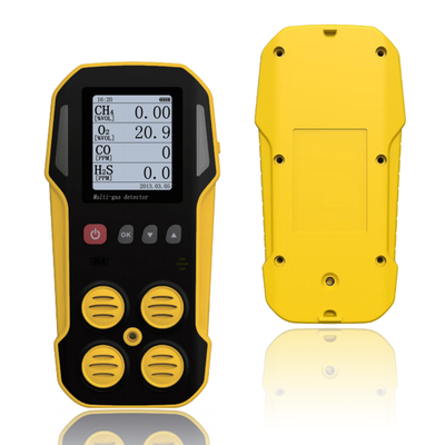 Detettore multi-gas 4 in 1 CH4 CO H2S O2 Sensore multi-gas ad alta precisione con impostazioni di allarme