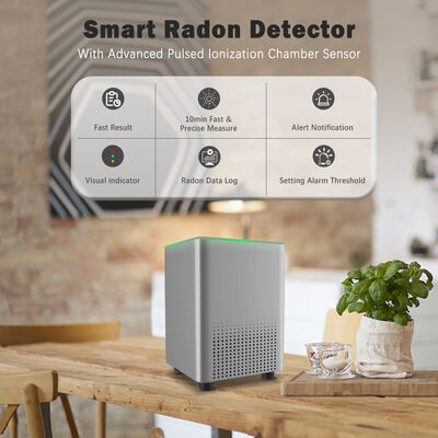 Miglior Monitor Radon per Casa Intelligente 2026 - Rilevatore Digitale di Gas Radon Compatibile con Android e iOS