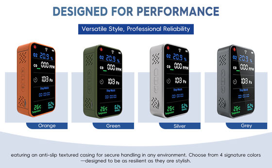 Un buon prezzo. Sicurezza domestica intelligente: monitor dell'aria Wi-Fi PT09 per CO, O_2, temperatura e umidità in linea