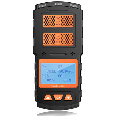 Un buon prezzo. Rilevatore Portatile 4 Gas EX CO O2 H2S - Tester di Perdite di Gas a Prova di Esplosione con Display LCD, Batteria da 2000mAh e Allarme a Vibrazione e Suono Doppio in linea