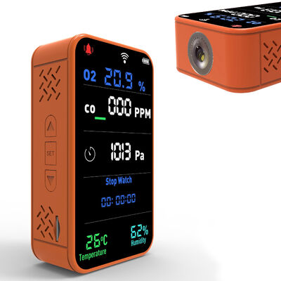 Un buon prezzo. Al dettaglio Smart WiFi PT09 Air Quality Monitor - Display in tempo reale del rilevatore di CO/O2/Temp/Umidità/Barometro/Altimetro in linea